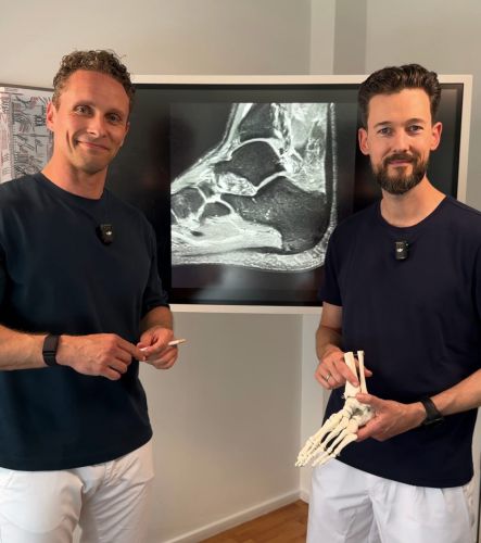 Orthopäde Andreas Karwatzke und Osteopath Fabian Müller, Köln